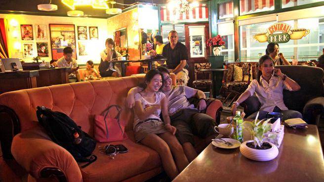Central Perk Friends Cafe in Beijing